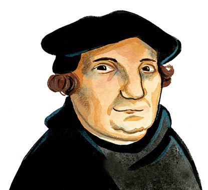 Martin Luther Ringparabel - Illustration Liliane Oser 